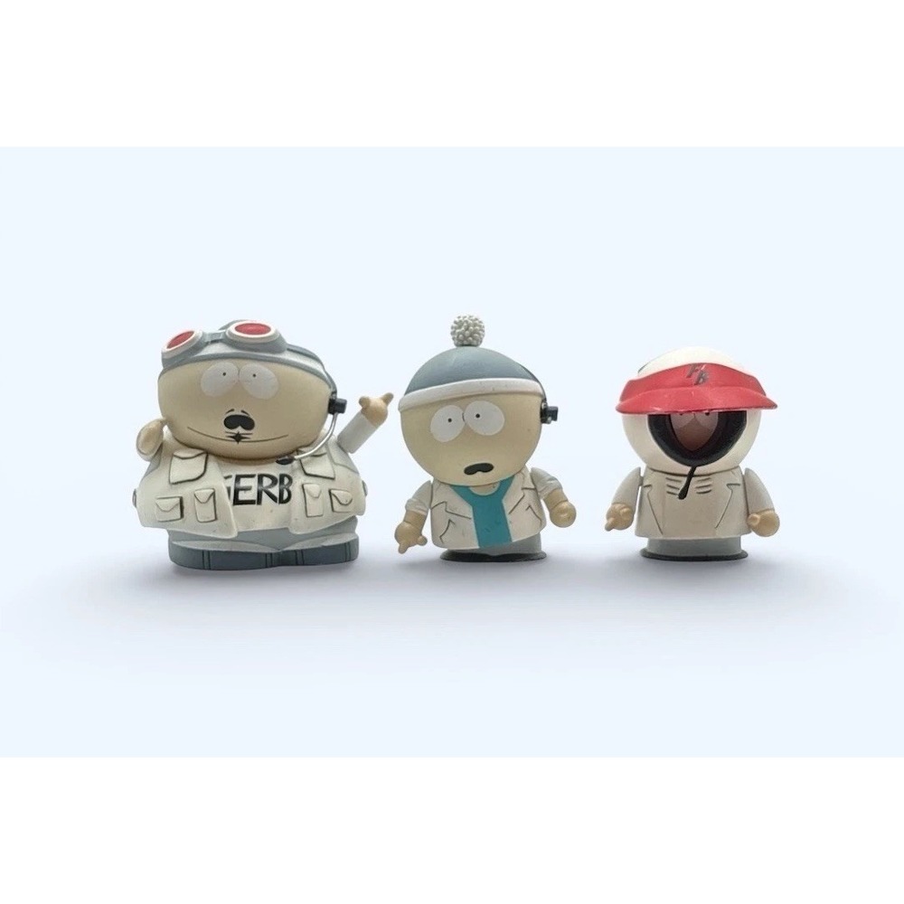 South Park Boy Band Fingerbang 2006 Set Mezco Series 4 Loose